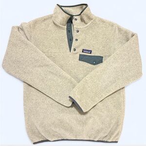 Patagonia Synchilla Snap Pullover in Oatmeal